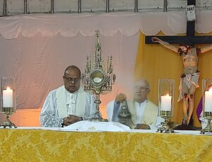 Bênção do Santíssimo no Corpus Christi